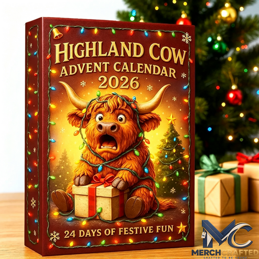 2026 Highland Cow Advent Calendar