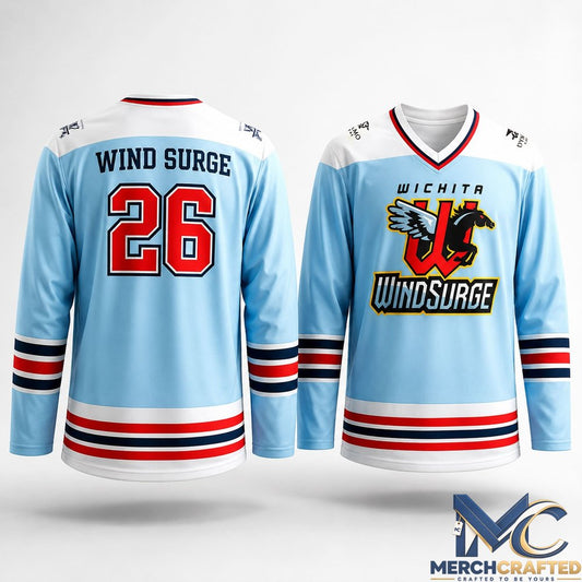 2026 Wichita Wind Surge Hockey Jersey Giveaway