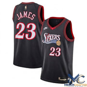 #23 LeBron James Philadelphia 76ers Basketball Jersey