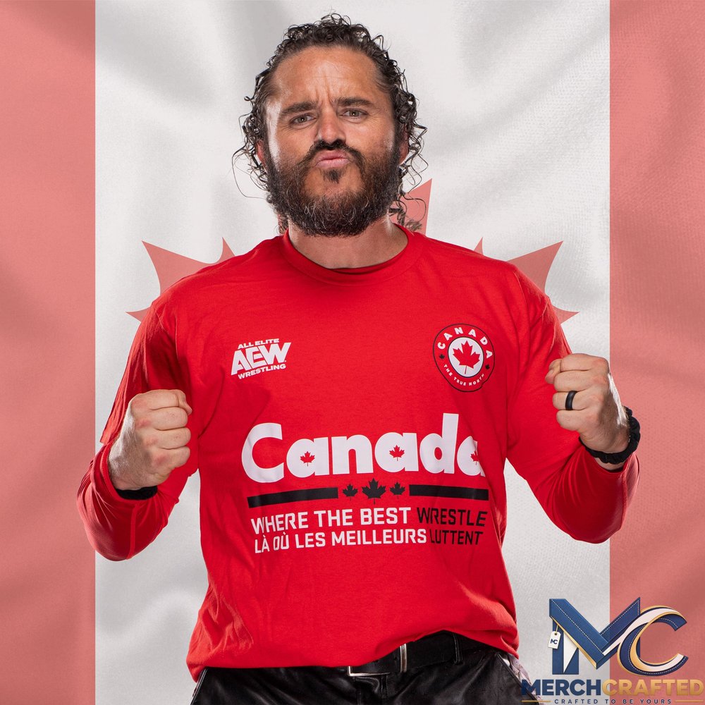 AEW Tournament Soccer Collection - Canada T-Shirt