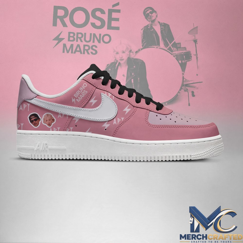 APT – Bruno Mar x Rose AF1 Shoes