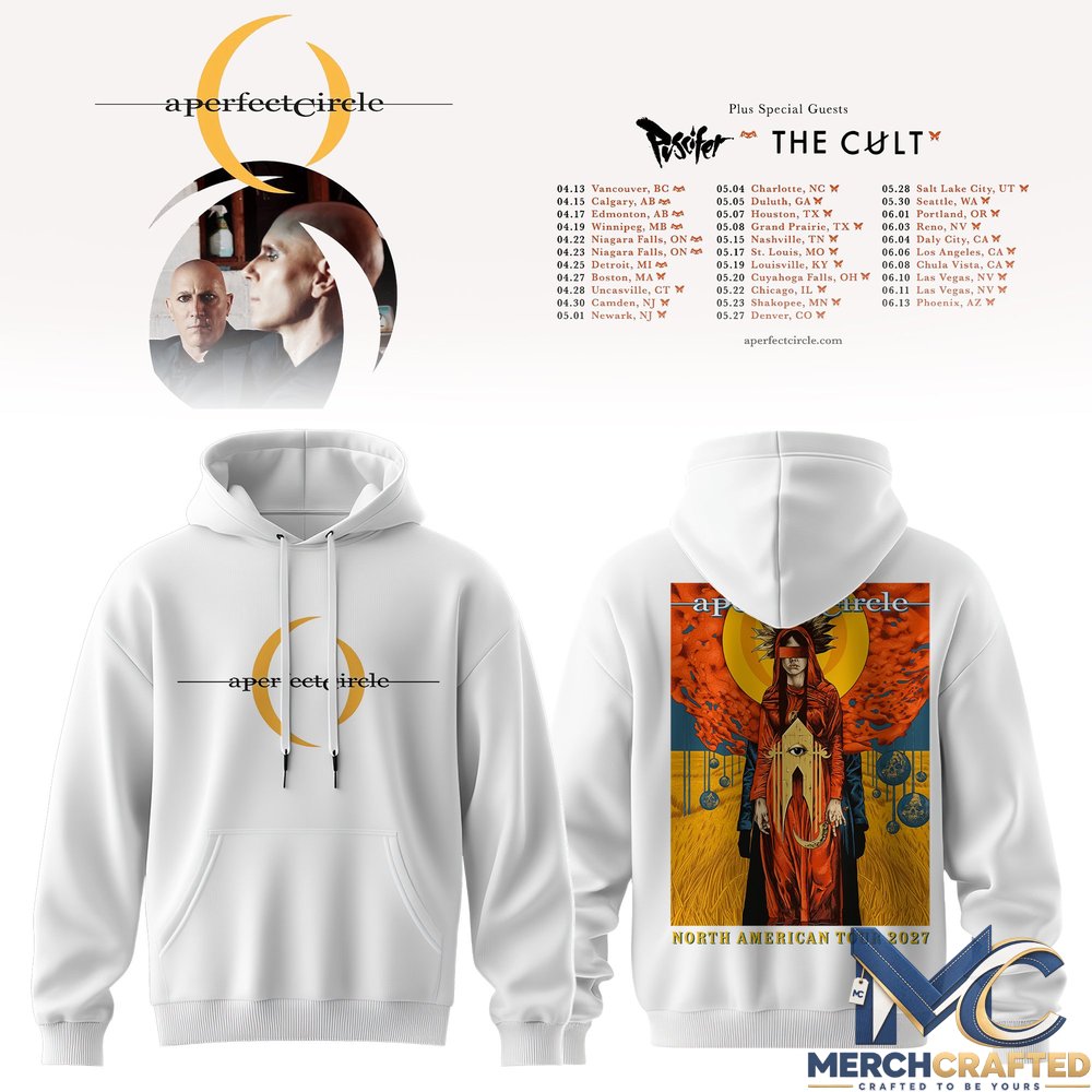 A Perfect Circle North American Tour 2027 Hoodie