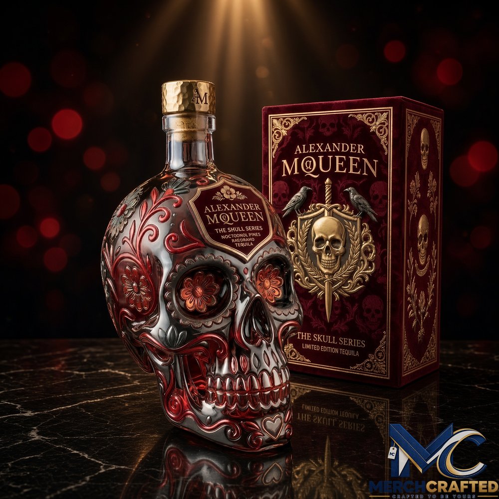 Alexander McQueen Skull Series Tequila Bottle
