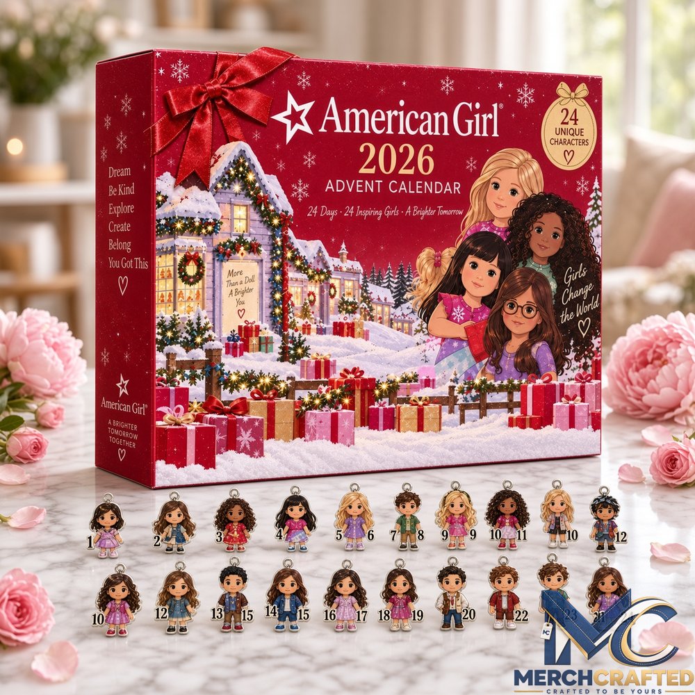 American Girl 2026 Pink Advent Calendar β 24 Unique Characters Holiday Countdown