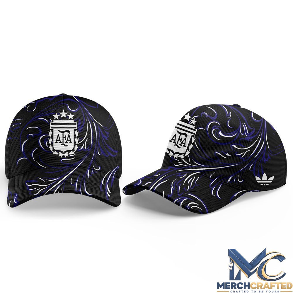 Argentina AFA 2026 World Cup Black Soccer Cap