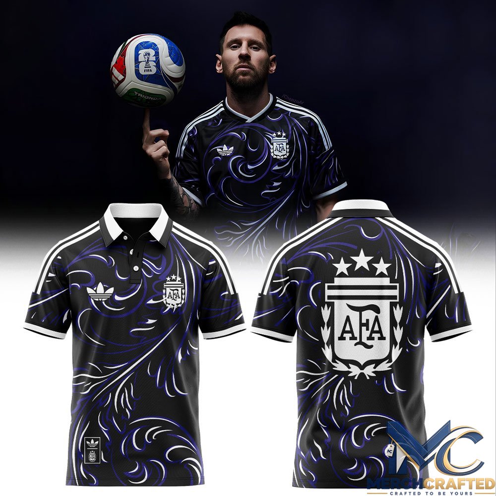 Argentina National Football Team Polo Shirt 2026