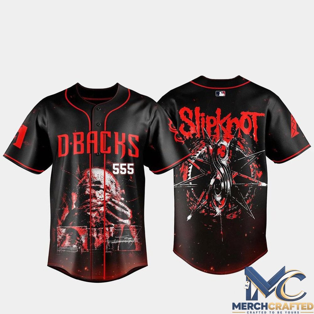 Arizona Diamondbacks Slipknot 2027 Baseball Jersey