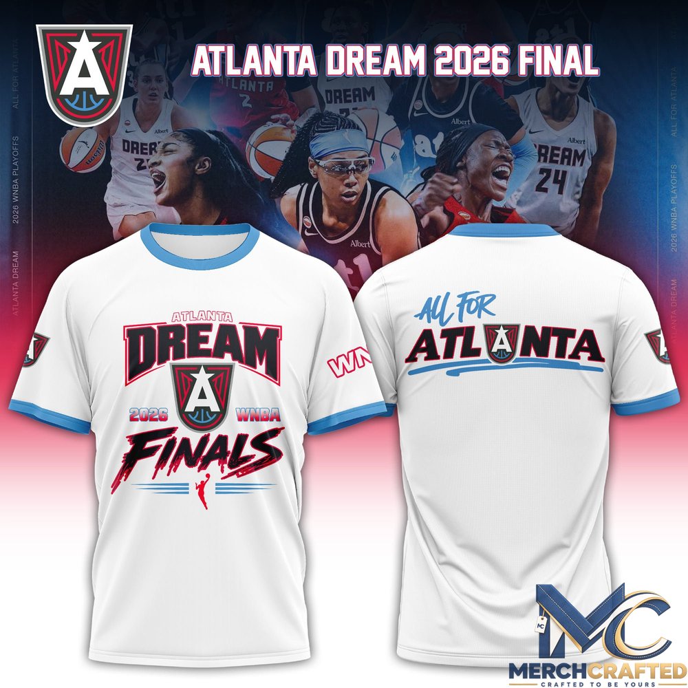 Atlanta Dream 2026 WNBA Finals White Shirt