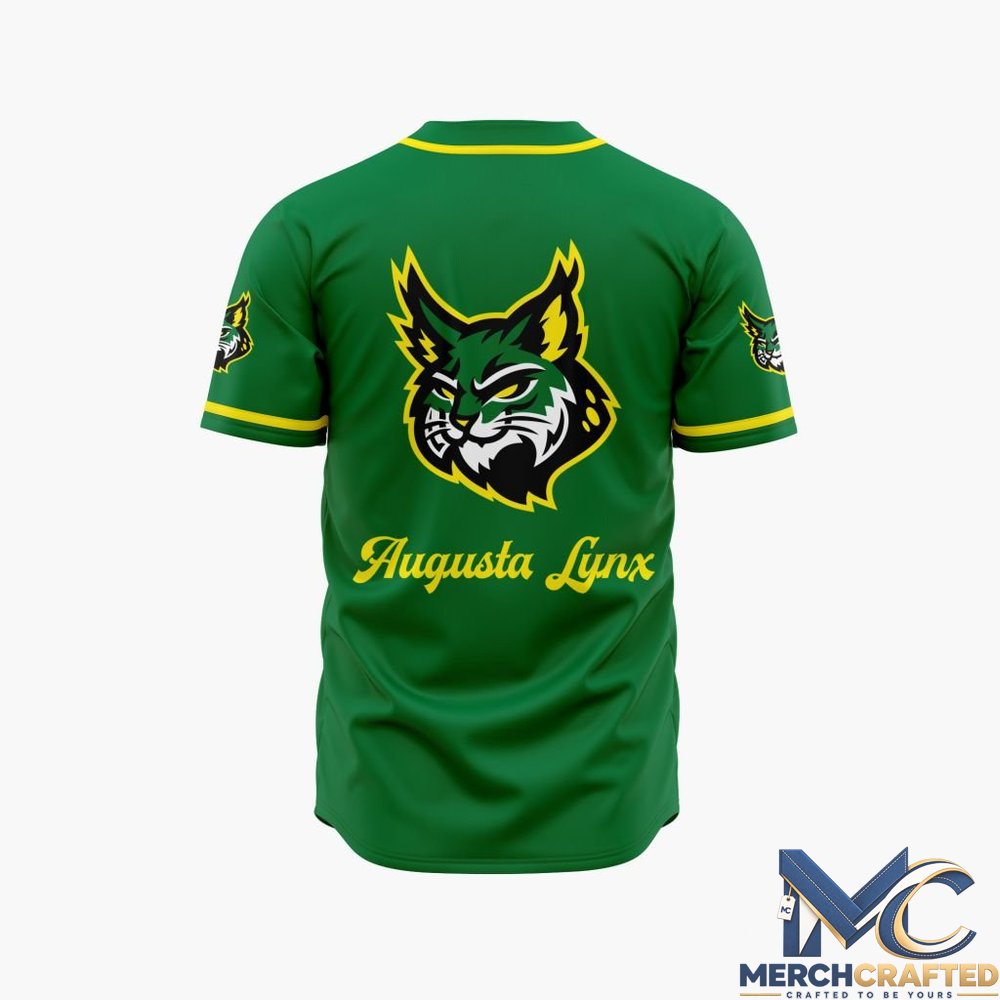 Augusta Lynx Personalized Baseball Jersey