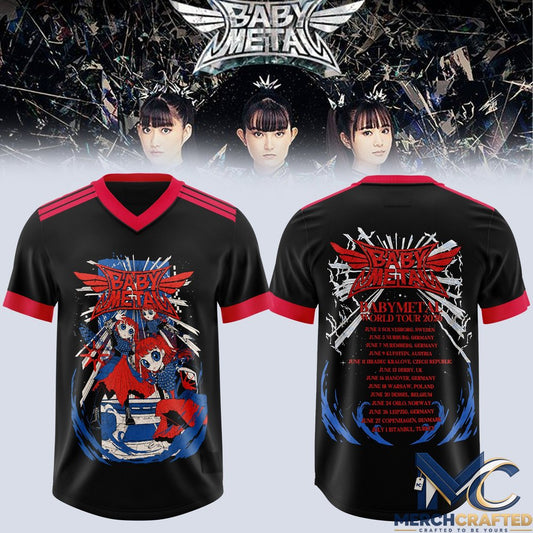 Babymetal World Tour 2026 - US Tour Football Jersey