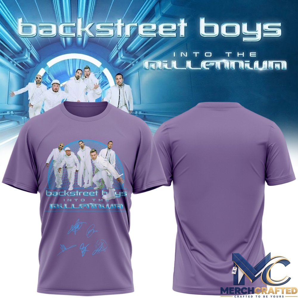 Backstreet Boys Into The Millennium 2026 T-Shirt – Merch Crafted