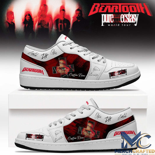 Beartooth “Pure Ecstasy World Tour” 2026 Custom AJ1 Shoes