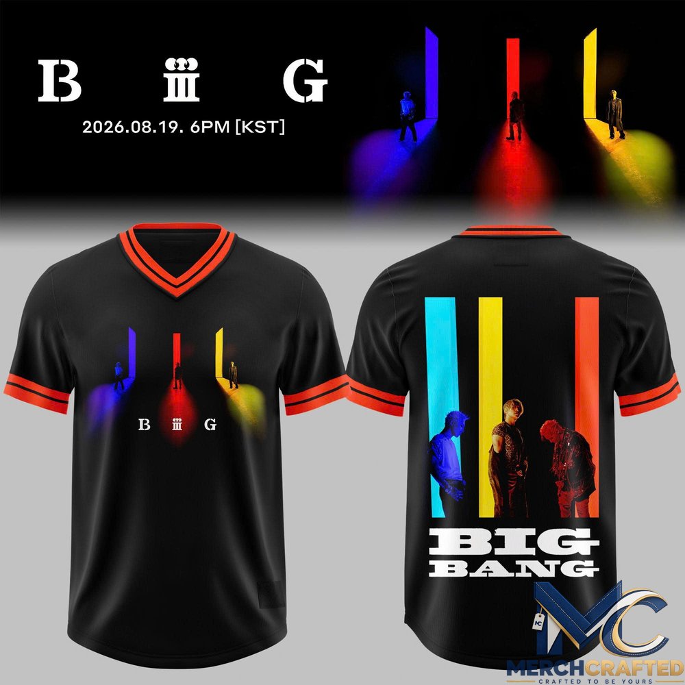 BigBang BiiiG 20th Anniversary Football Jersey