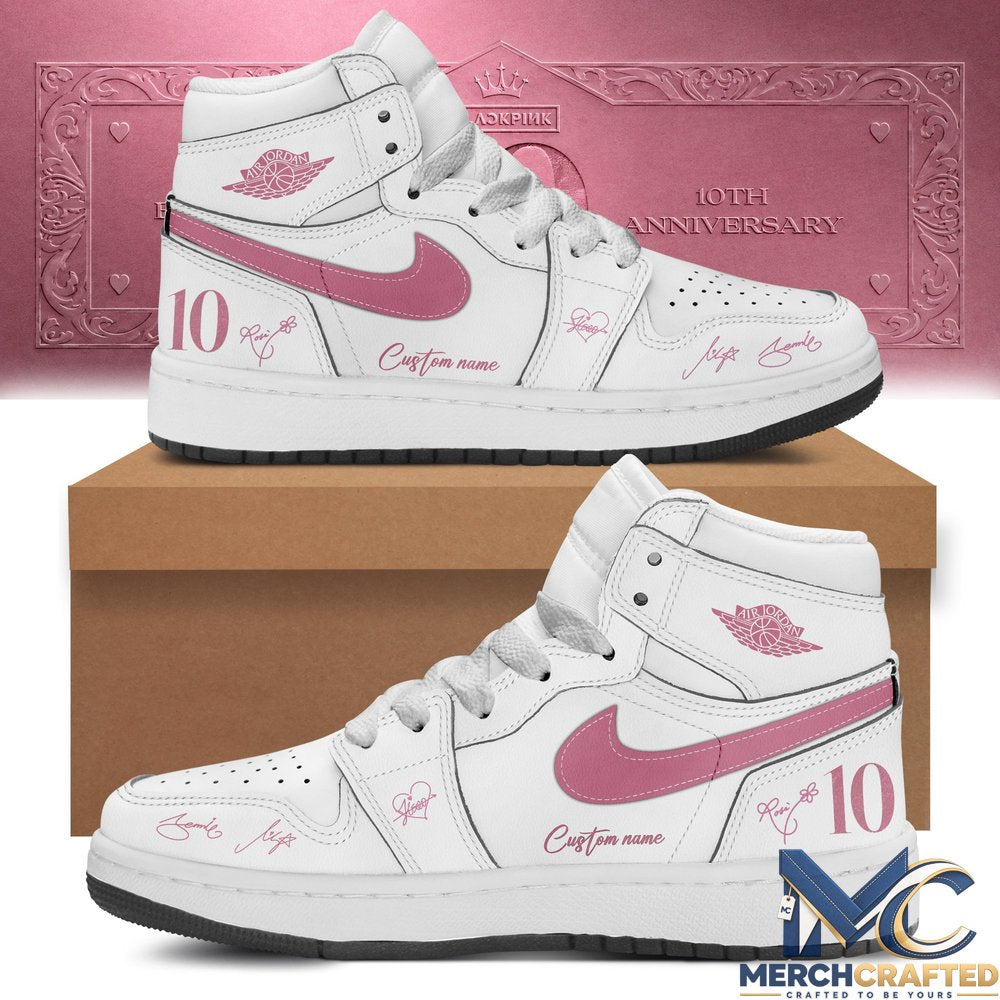 Blackpink 10th Anniversary Premium AJ1 Sneakers