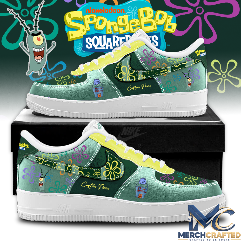 Bob Spongebob SquarePants Patrick Star Customized Air Force 1