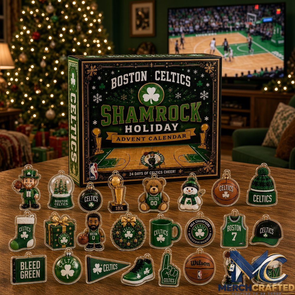 Boston Celtics Shamrock Holiday Advent Calendar 2026 – 24 Days of Celtics Cheer