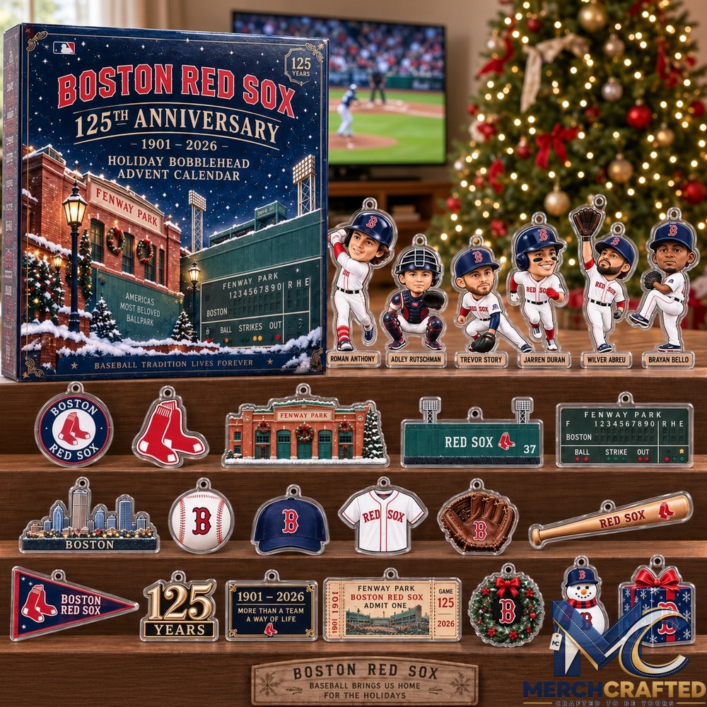 Boston Red Sox 125th Anniversary Fenway Park Advent Calendar 2026 β Holiday Bobblehead Countdown