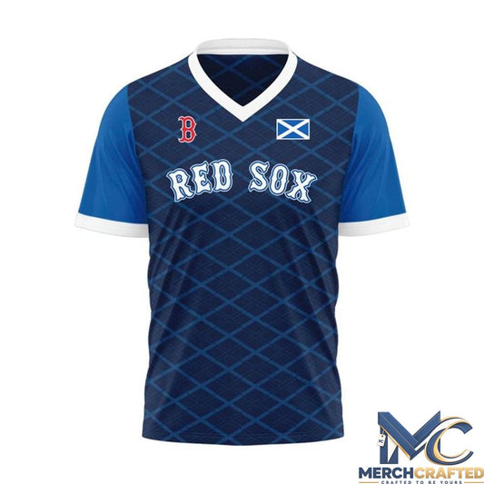 Boston Red Sox x Scottish Celebration Limited Football Jersey