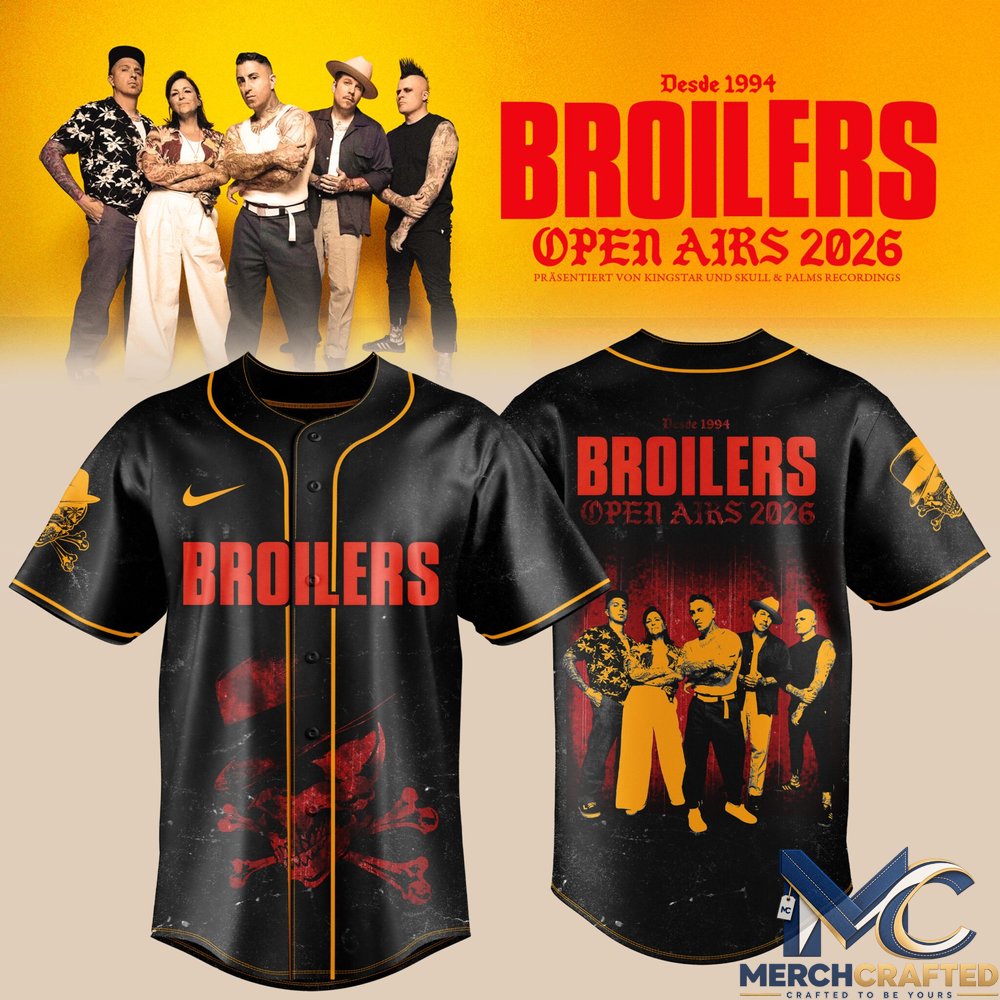 Broilers Open Airs 2026 Baseball Jersey