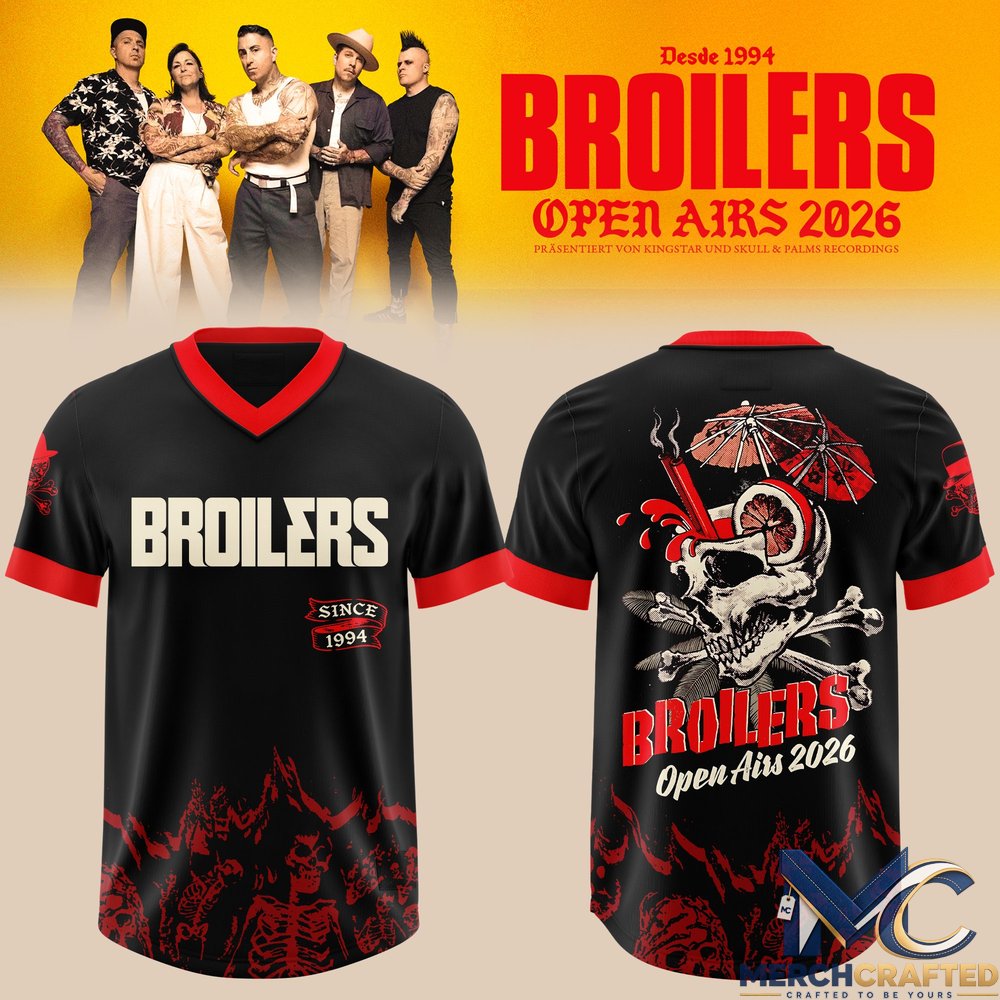 Broilers Open Airs 2026 Football Jersey