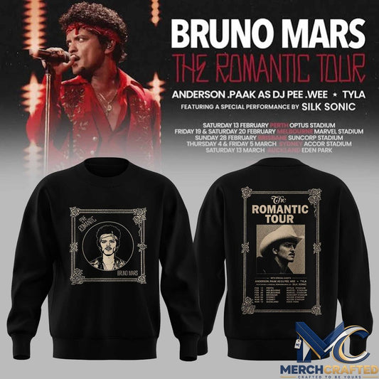 Bruno Mars - The Romantic Tour Sweater