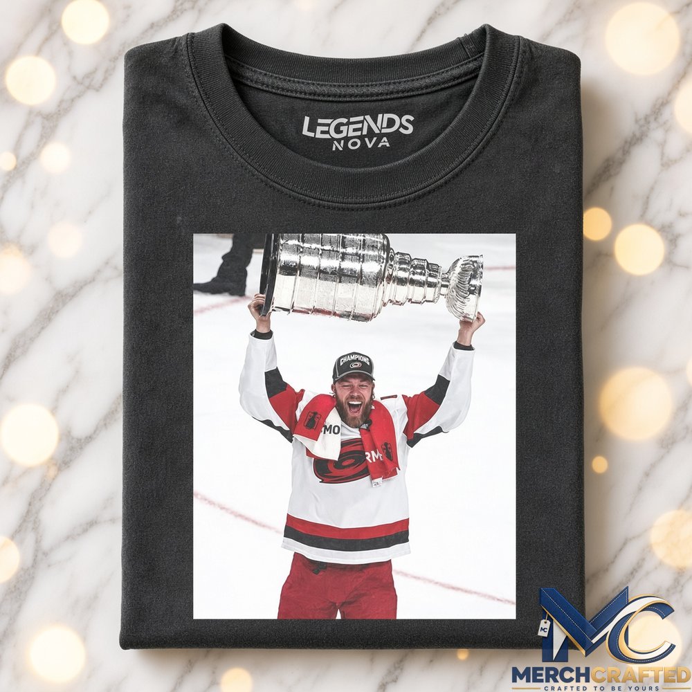 Carolina Hurricanes x Taylor Hall Lifting 2026 Stanley Cup T-Shirt