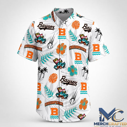 Chesapeake Baysox Hawaiian Shirt