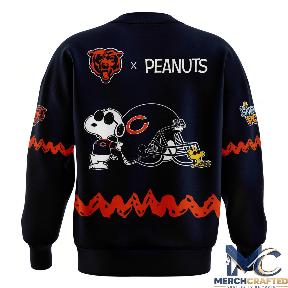 Chicago Bears x Peanuts Kids Game 2026 Special Sweatshirt