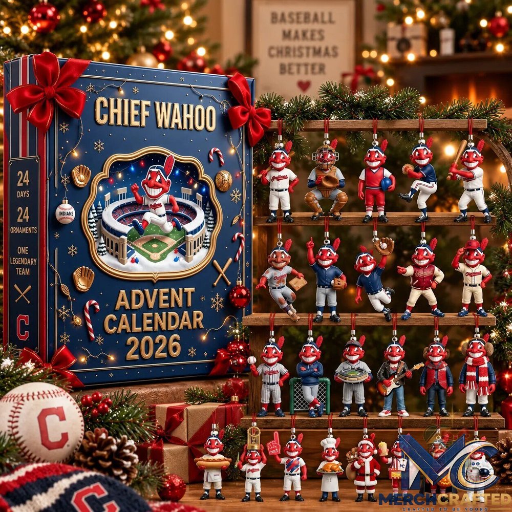 Chief Wahoo Baseball Advent Calendar 2026