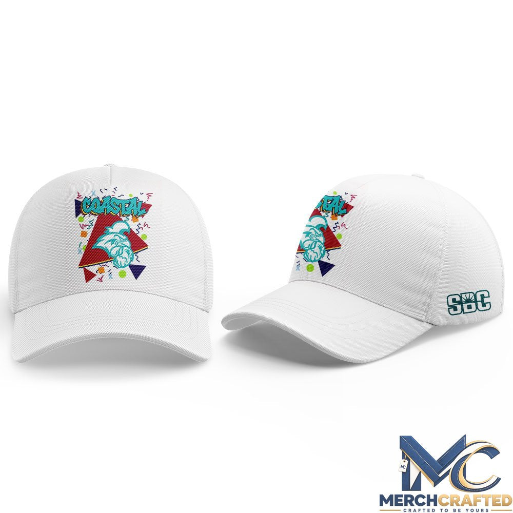 Coastal Carolina Chanticleers 90s Retro White Baseball Cap