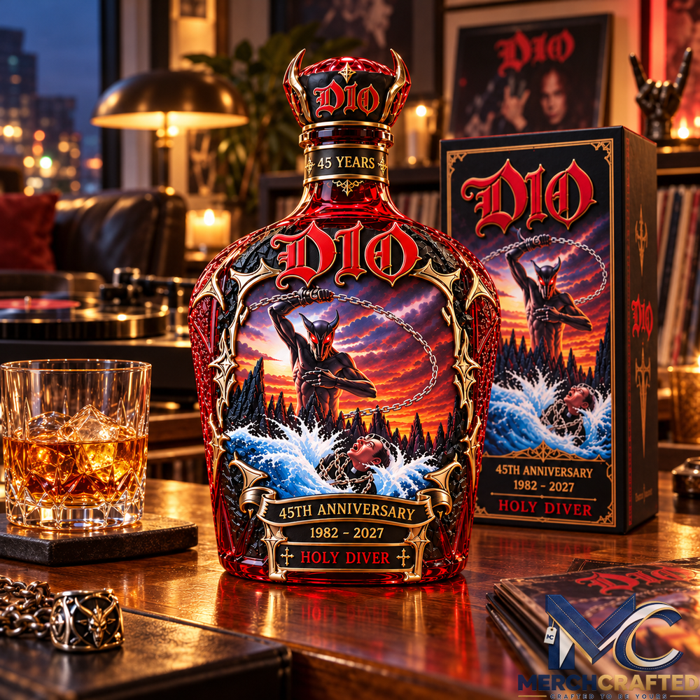 DIO 45th Anniversary Edition Holy Diver Whiskey Decanter