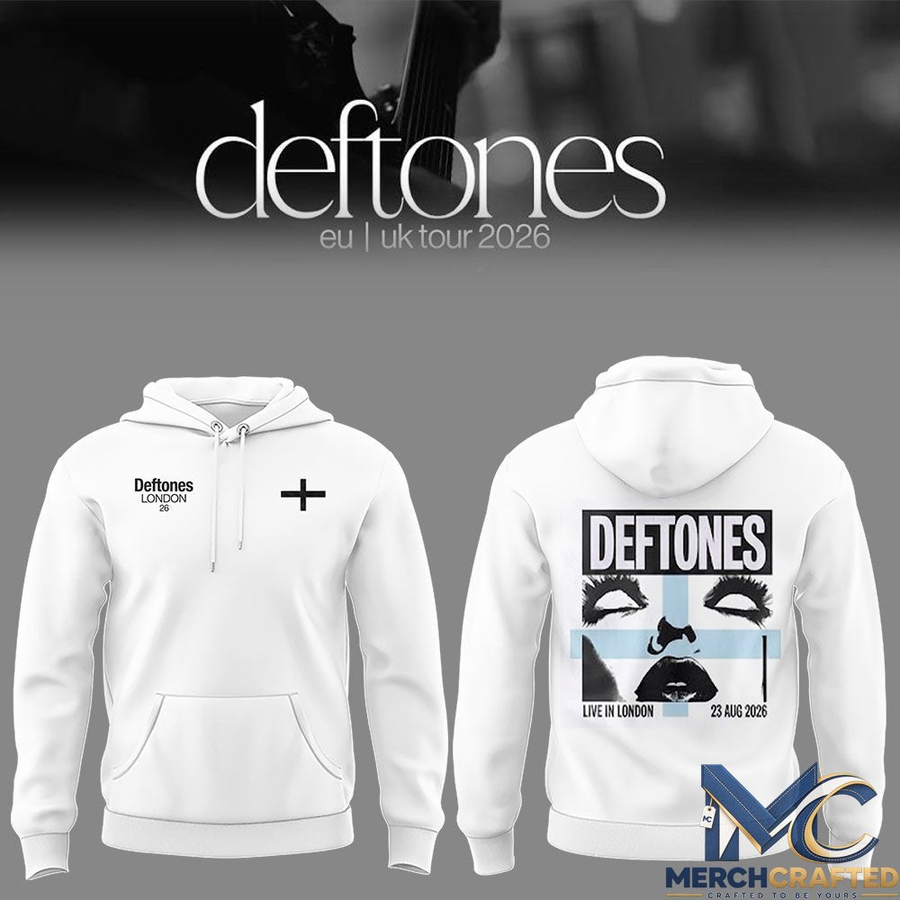 Deftones Limited Edition EU-UK Summer 2026 Hoodie – Merch Crafted