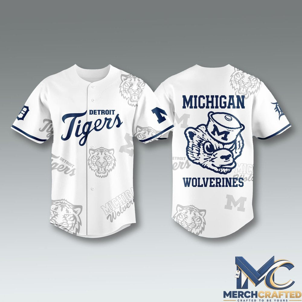 Detroit Tigers x University of Michigan 2026 Jersey