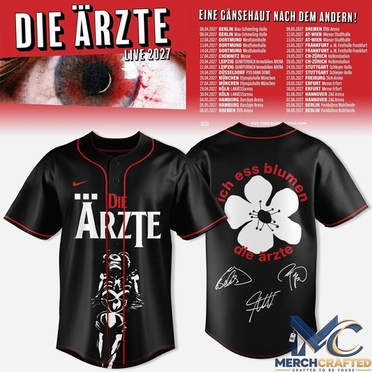 Die Ärzte Live 2027 Baseball Jersey