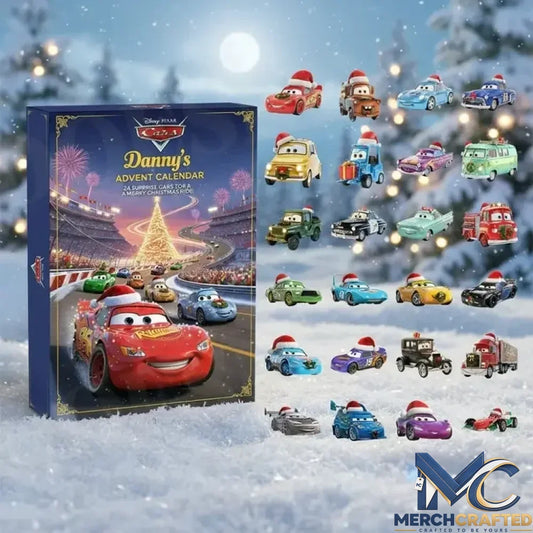 Disney Pixar Cars Danny's Christmas 2026 Advent Calendar 24 Collectible Car Ornaments