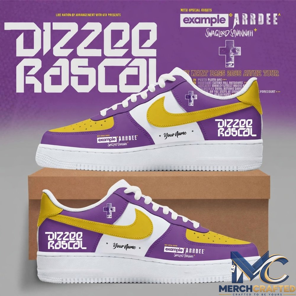 Dizzee Rascal – We Want Bass AF1 Shoes