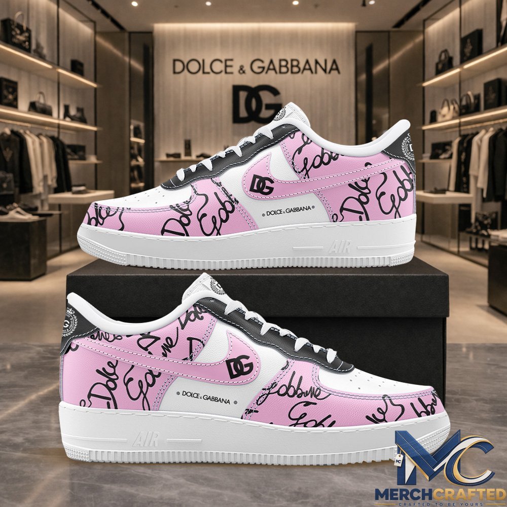 Dolce & Gabbana Premium Pink Edition Nike Air Force 1