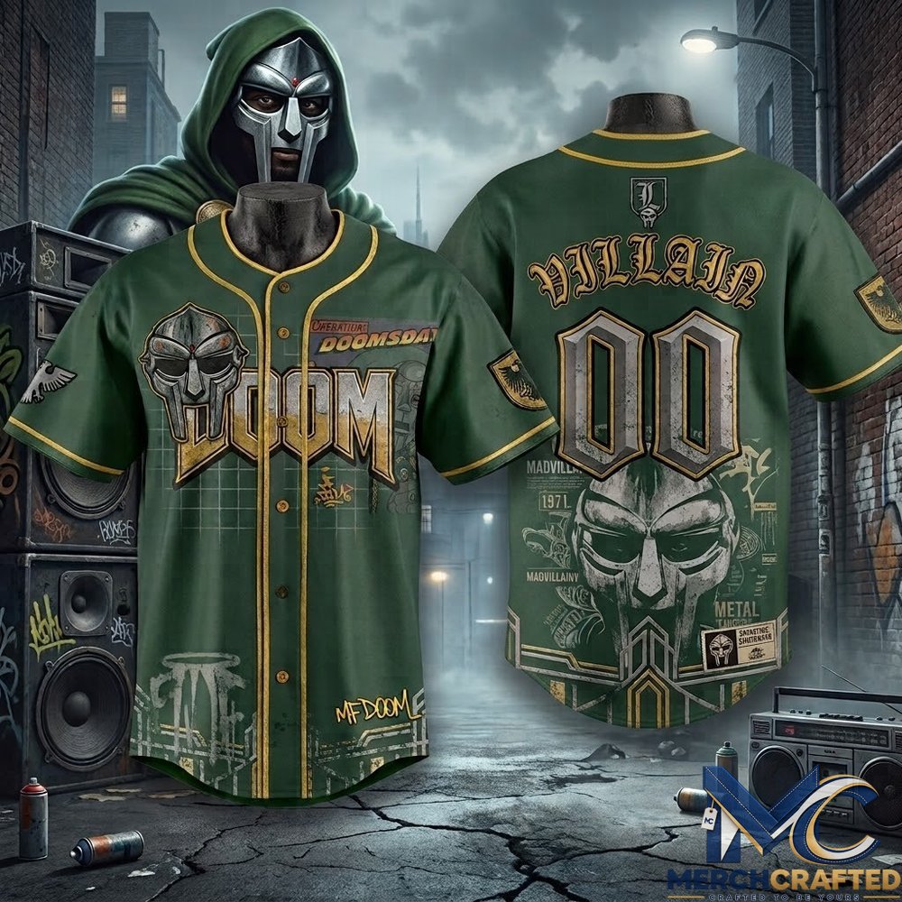Dr Doom Doomsday Limited Edition Baseball Jersey