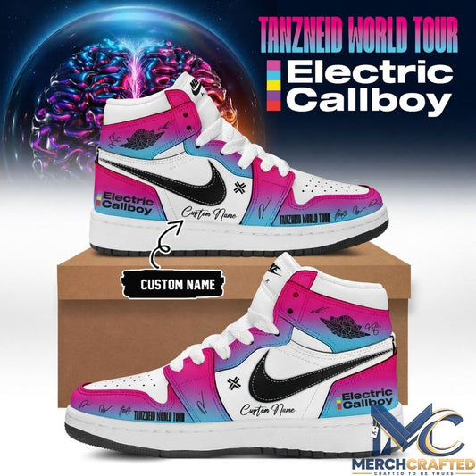 Electric Callboy “Tanzneid World Tour” 2026 Custom Air Jordan 1 Shoes