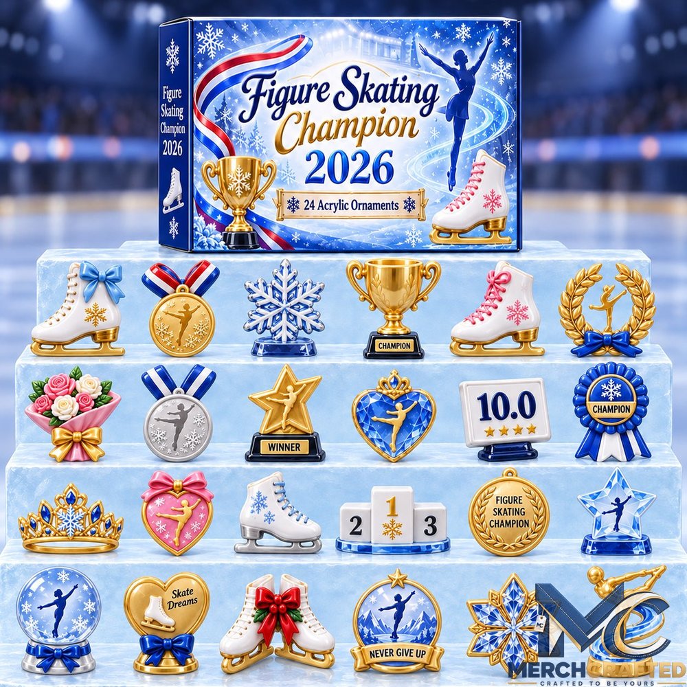 Figure Skating Champion 2026 - 24-Day Festive Countdown Advent Calendar
