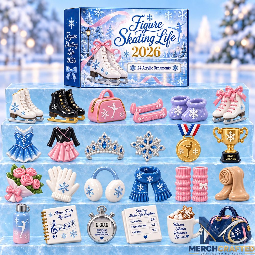 Figure Skating Life 2026 - 24-Day Festive Countdown Advent Calendar