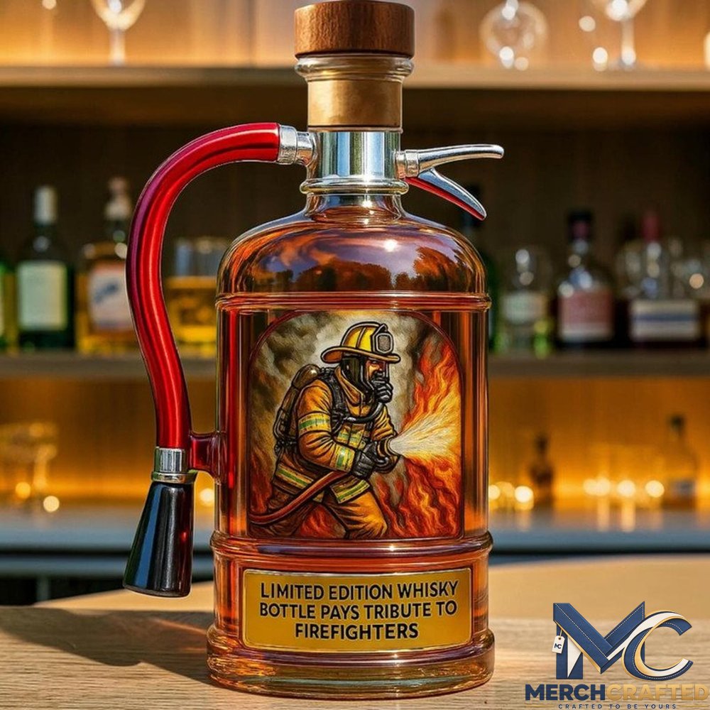 Firefighter Tribute 2026 Limited Edition Whiskey Decanter