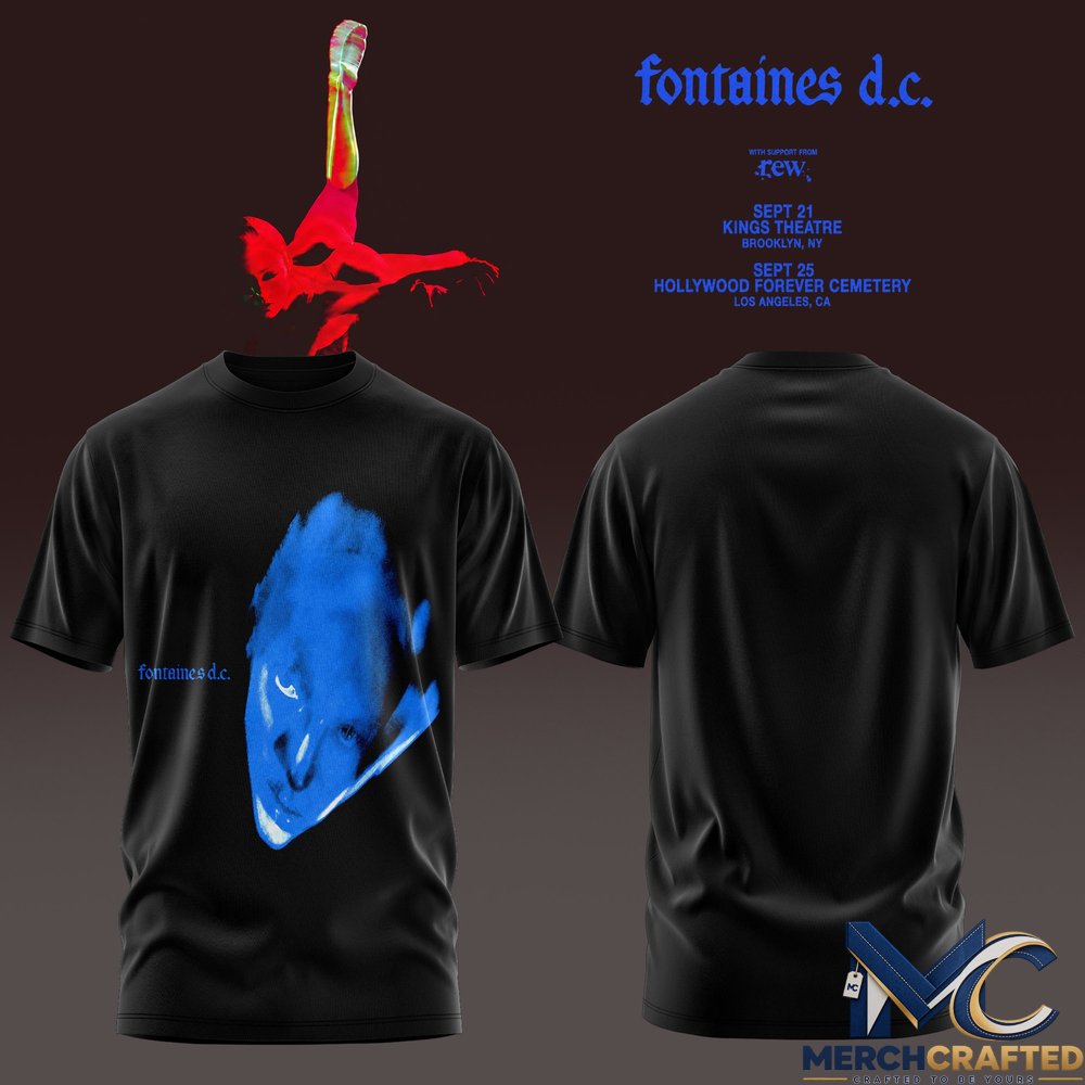 Fontaines D.C. Dopamine Chamber TShirt 2D