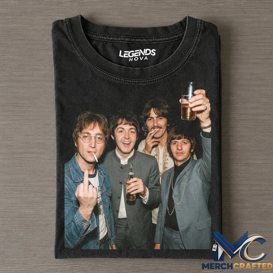 Funny The Beatles Vintage Tee