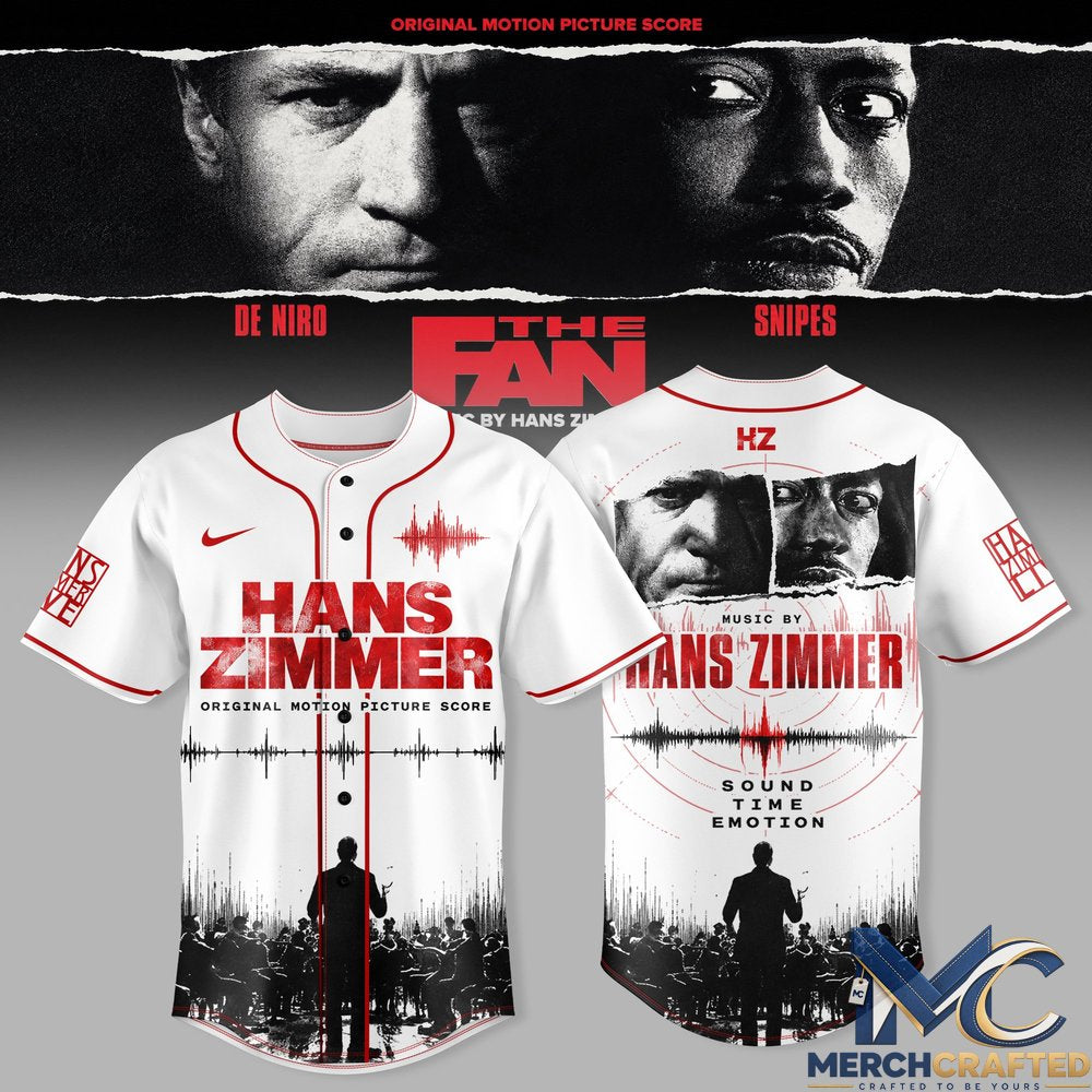Hans Zimmer Beyond The Screen Baseball Jersey