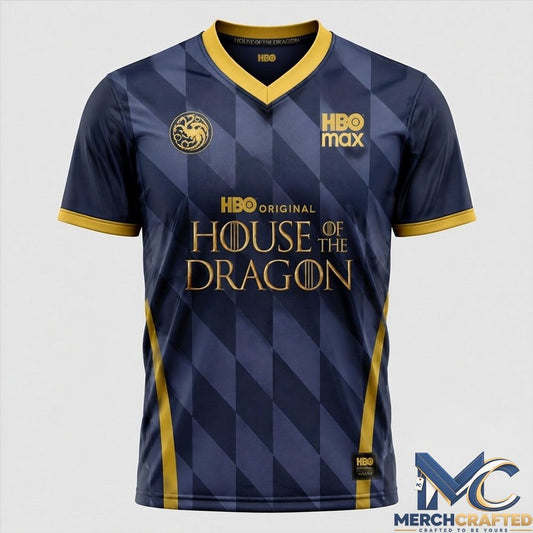 Harry Collett HBO Max Season 3 House of The Dragon Soccer Jersey