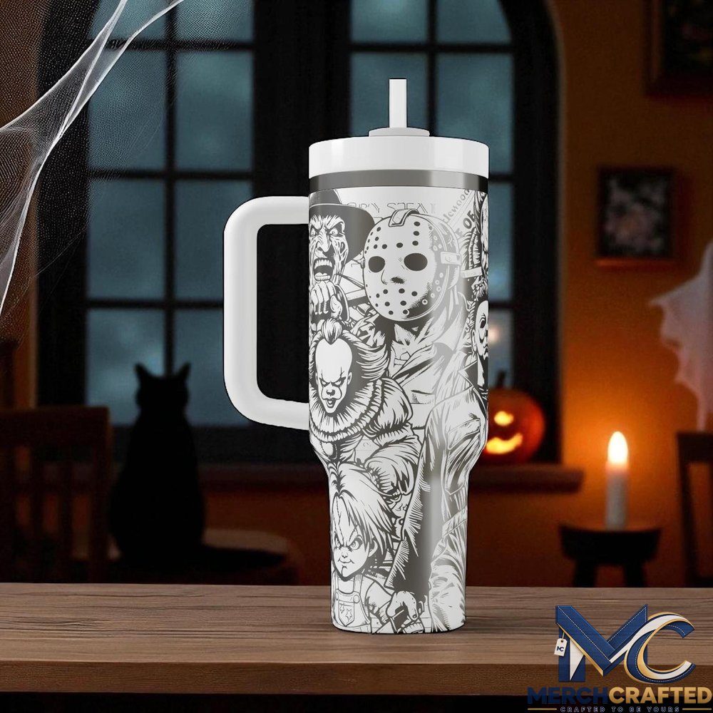 Horror Characters 40oz Stanley Tumbler