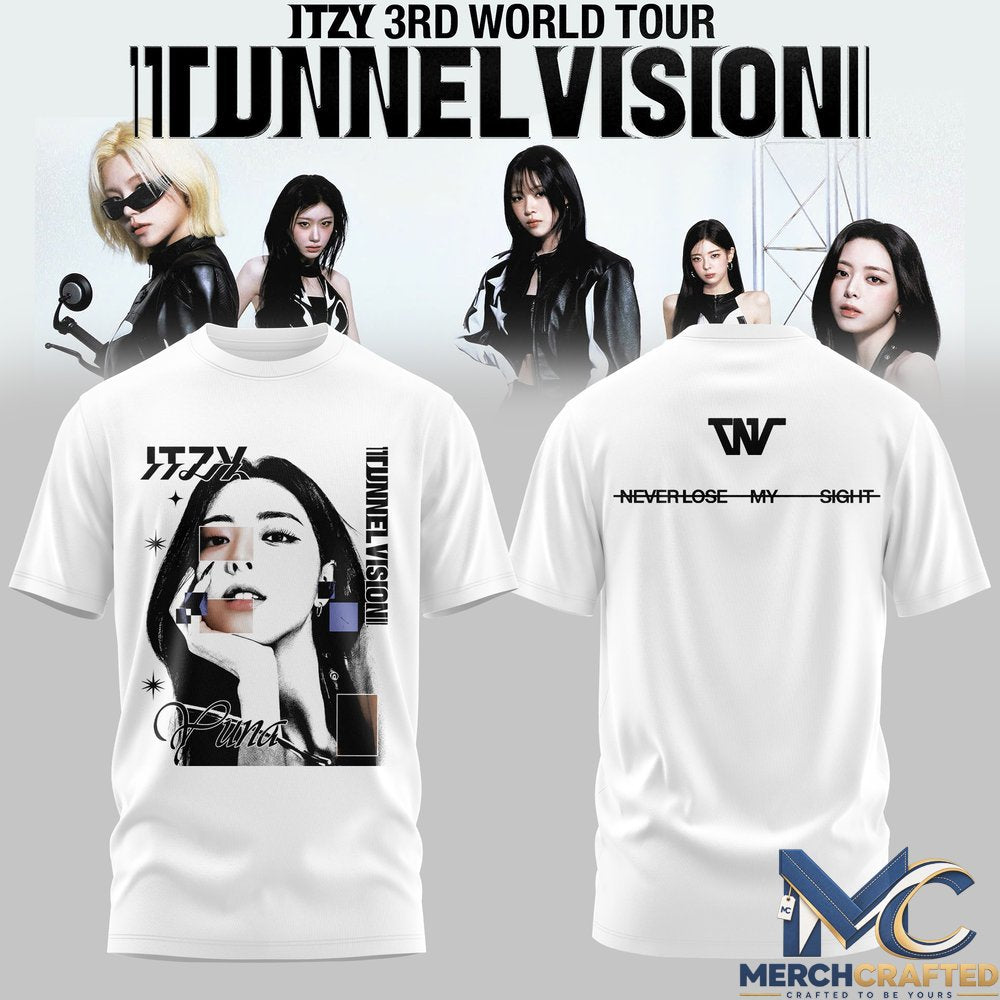 ITZY 3RD WORLD TOUR Exclusive TShirt – Merch Crafted
