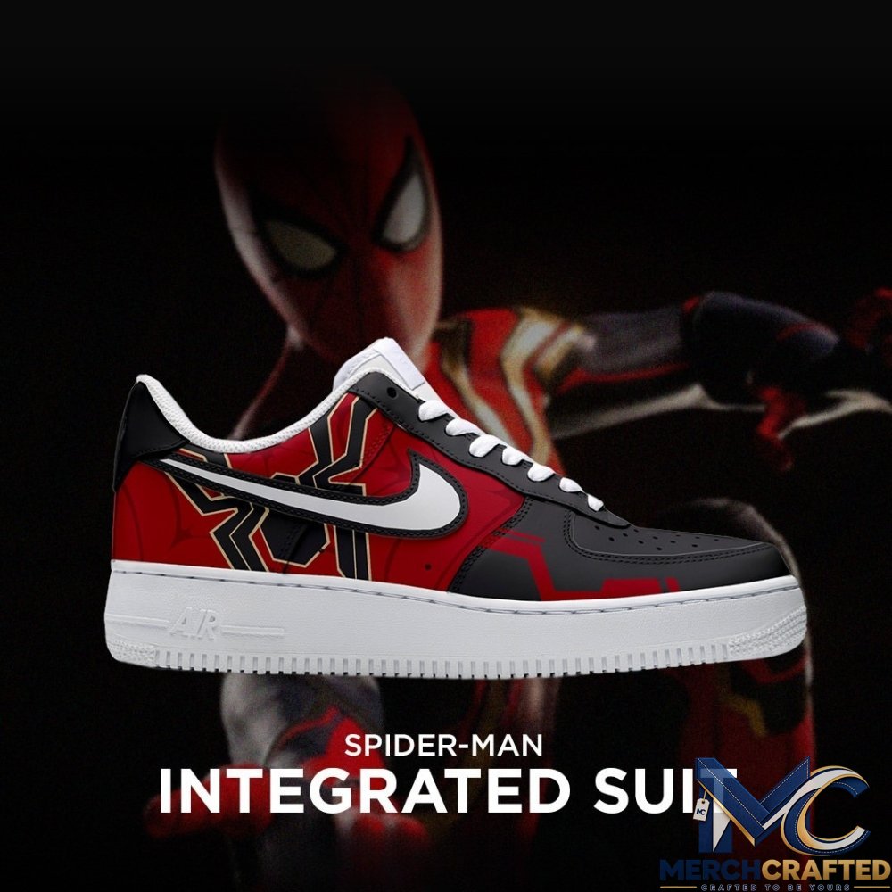 Integrated Suit Spider Man Low Top Shoes