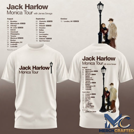 Jack Harlow Monica Tour T-Shirt